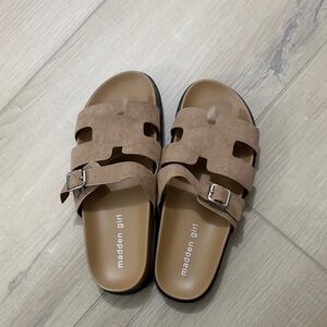 Madden Girl H Slide Sandals